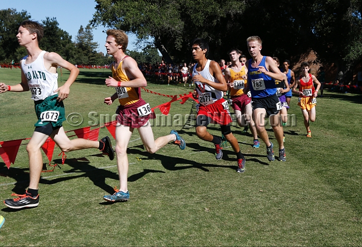 2015SIxcHSD1-060.JPG - 2015 Stanford Cross Country Invitational, September 26, Stanford Golf Course, Stanford, California.